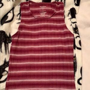 Red white and purple top